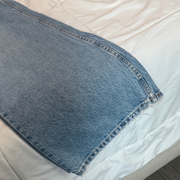 Zara Light Blue Straight Leg Jeans - Picture 5 of 5